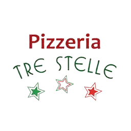 Pizzeria Tre Stelle logo.